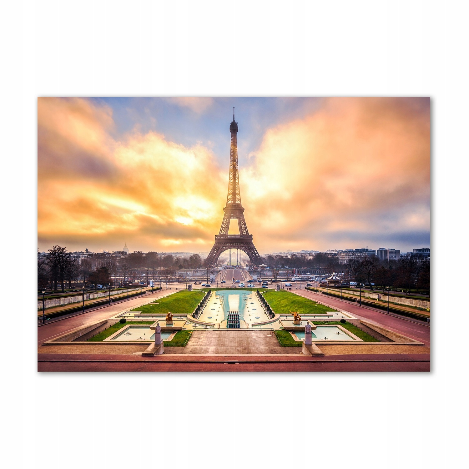 

Foto obraz akrylowy Wieża Eiffla Paryż 100x70 cm