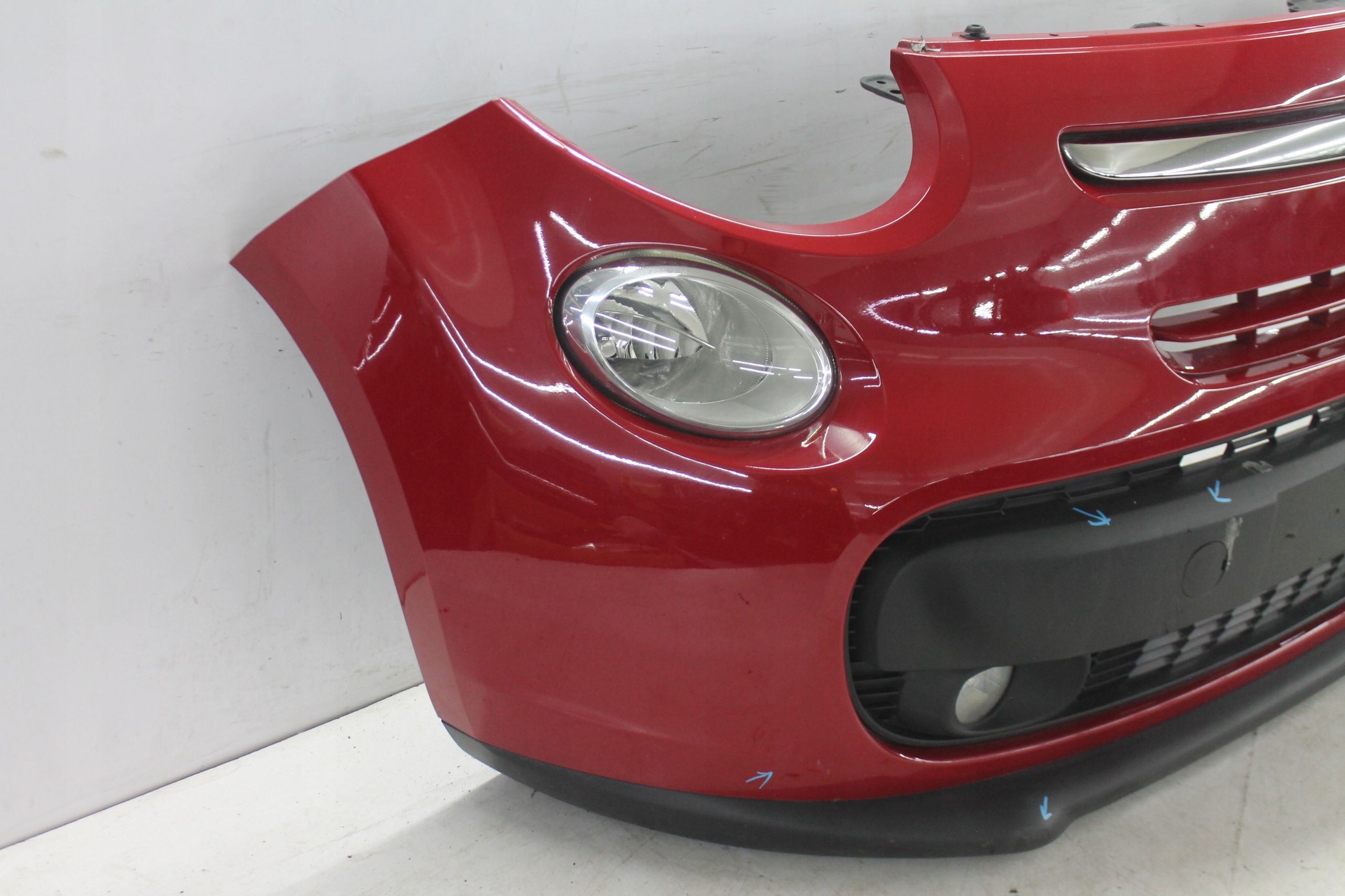 bumper front front ROSSO PASSIONE FIAT 500L 12