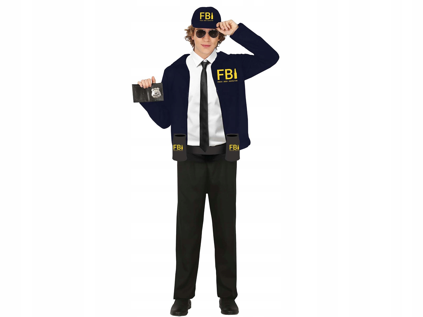 karneval Kostým agenta Fbi, vel M