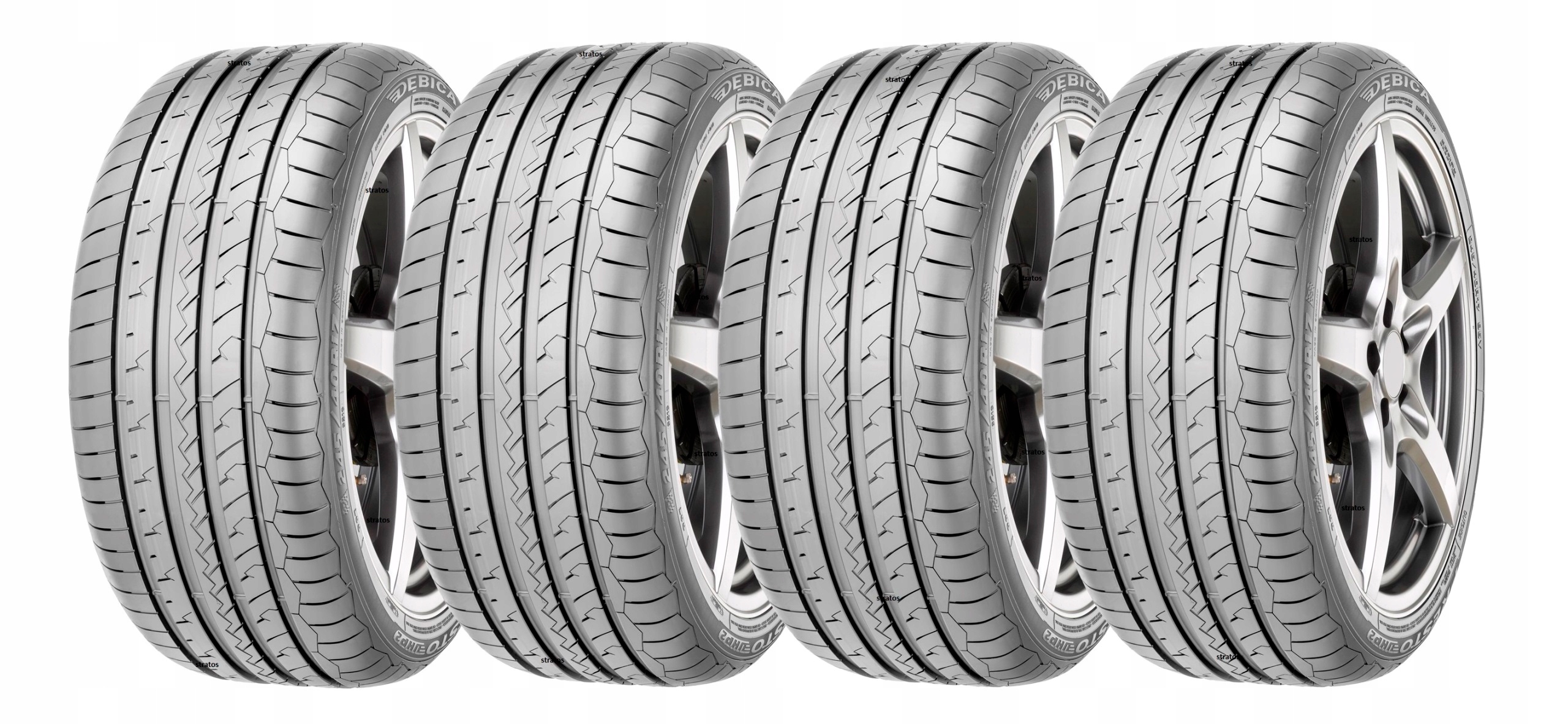 4x 245/40/18 Y XL Fp DOT2022 Dębica Presto Uhp 2