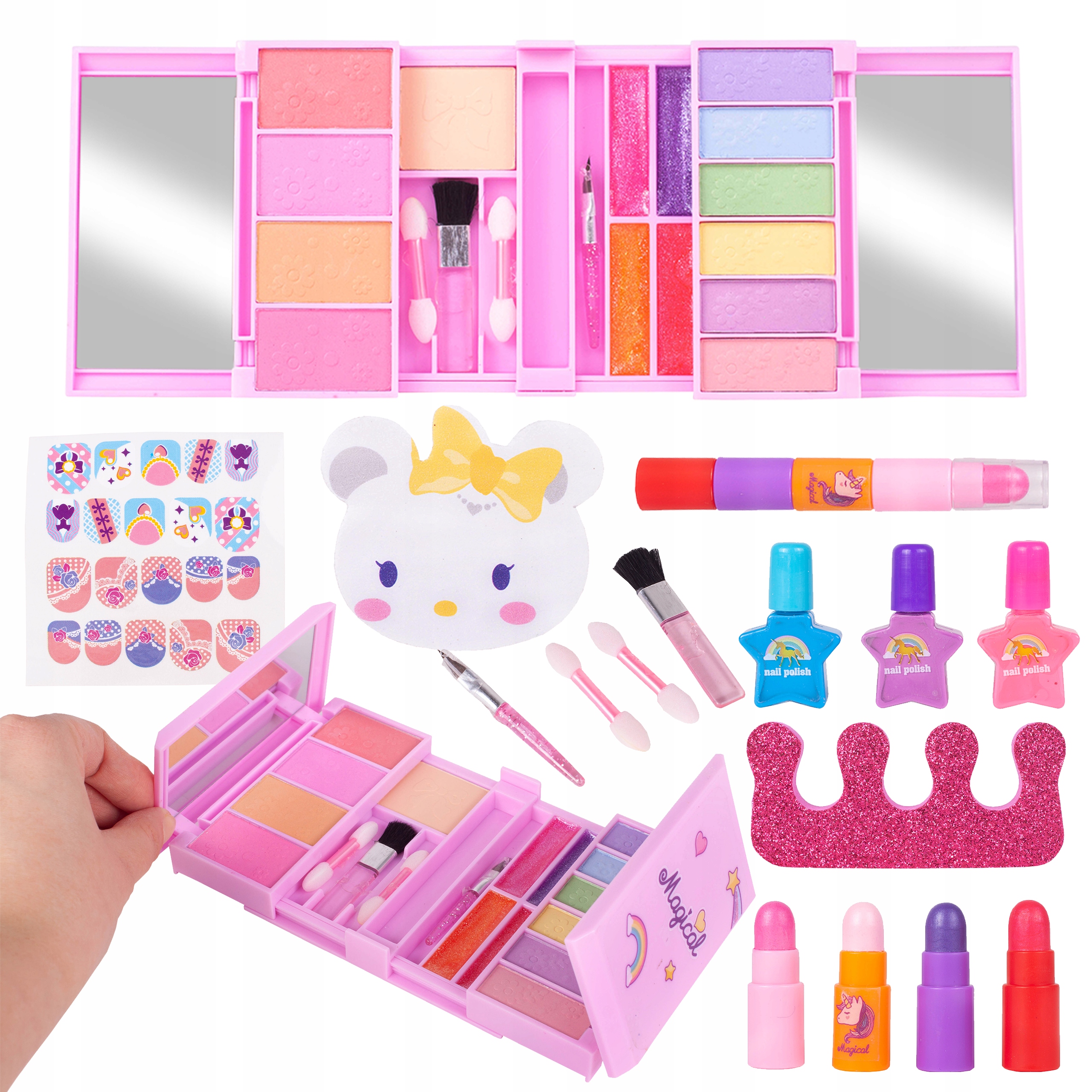 

Zestaw Do Makijażu I Ozdabiania Paznokci Make Up
