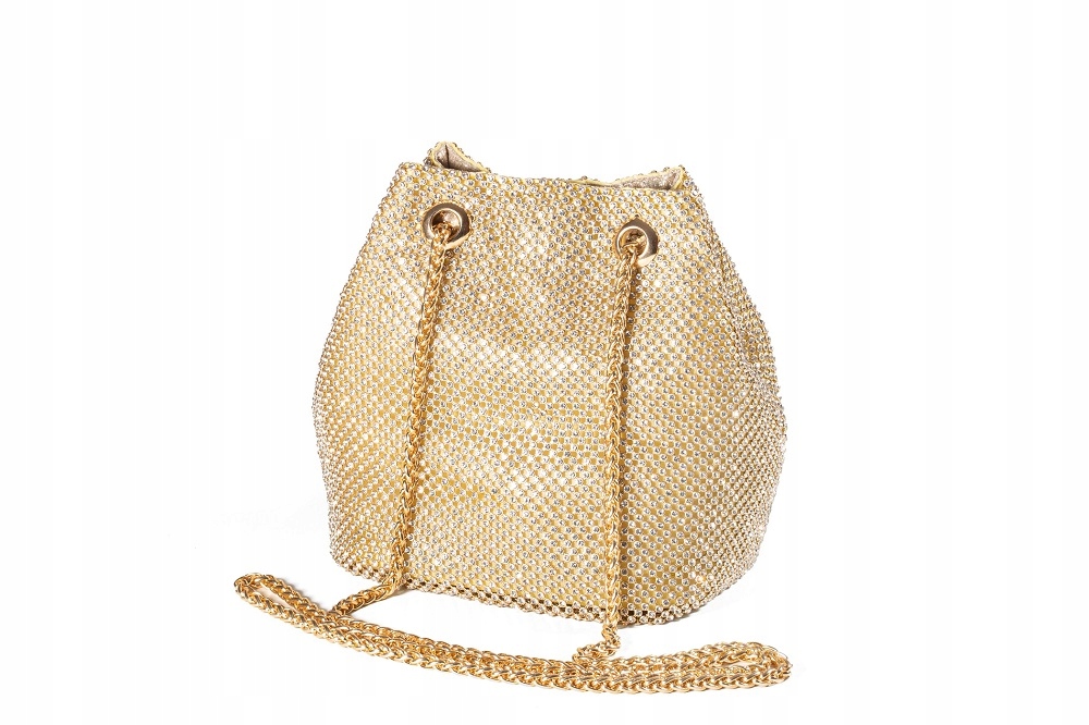 TOREBKA WIZYTOWA WIECZOROWA PUZDERKO NA ŁAŃCUSZKU Marka inna