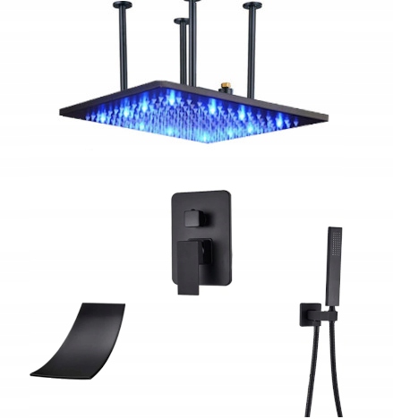 Podomietková Sada Vodopádová Dažďová Súprava 50 cm Led