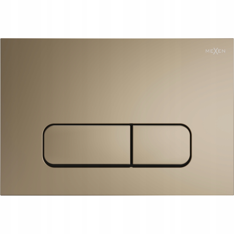 Mexen Fenix 02 splachovací tlačítko, Zlatá