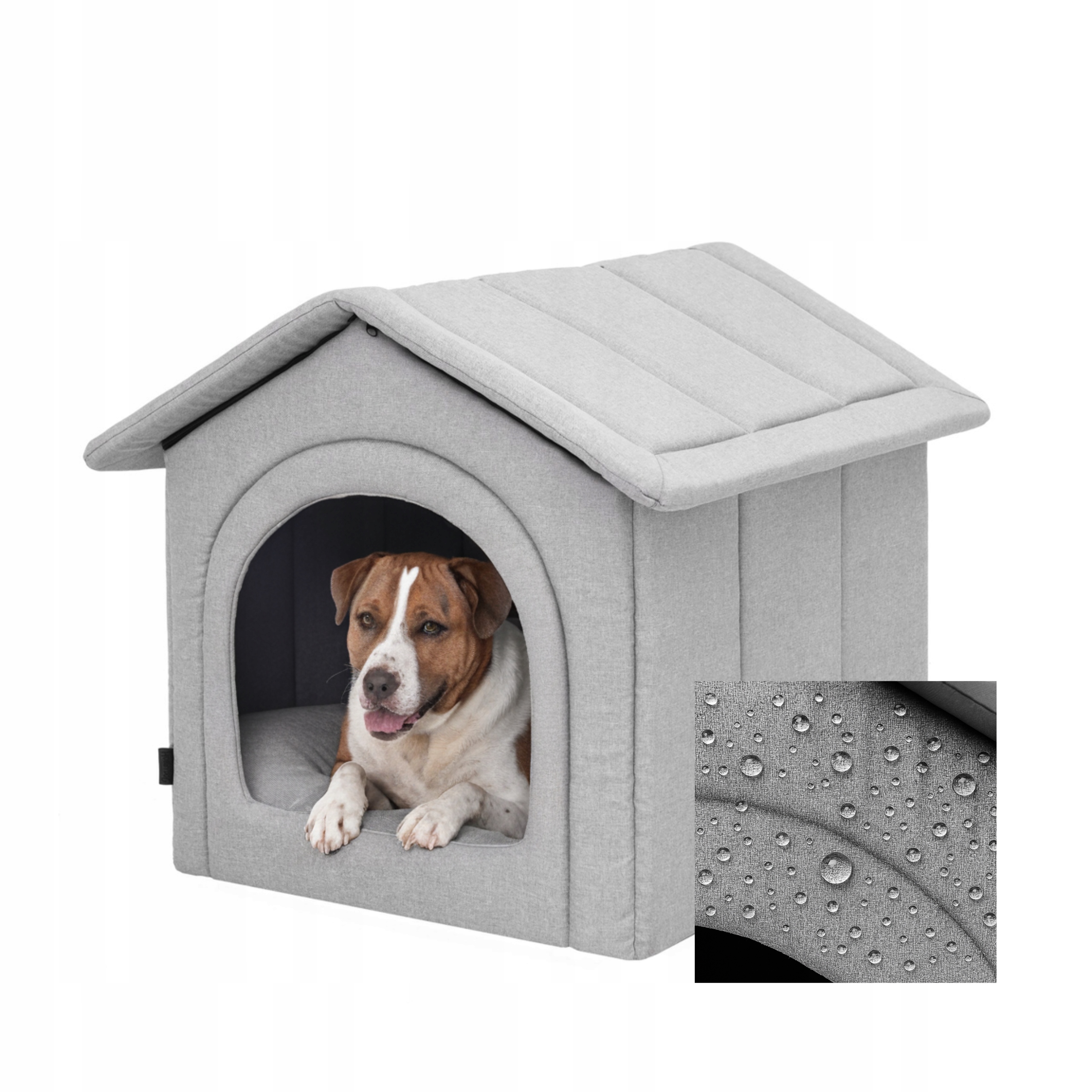 Bouda pro psa – Bouda pelíšek pro psa, Domeček Zateplený, pelíšek 72x76x74 cm