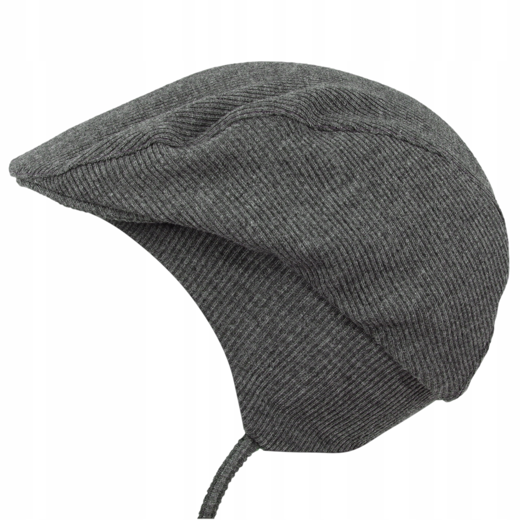 40-42 Kaszkiet prążek NA PODSZEWCE Grafit CHRZEST