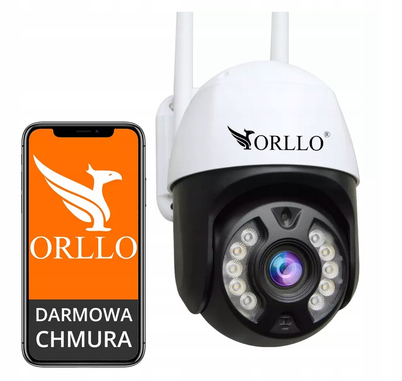 Kamera IP Orllo zewnętrzna obrotowa zoom x10 Z9PRO Sklep, Opinie