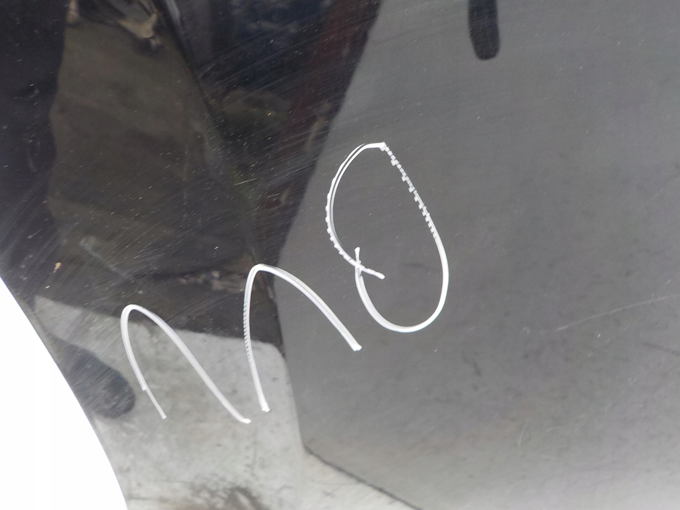 110 RENAULT MEGANE III COUPE bumper rear part rear