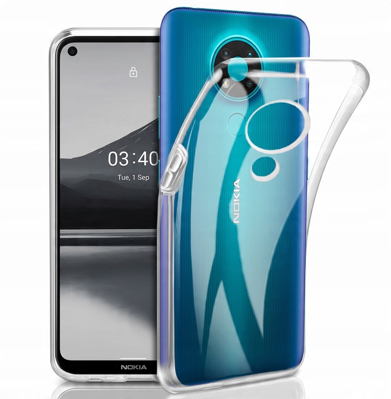 

Etui do Nokia 3.4 Gel Clear Case Szkło