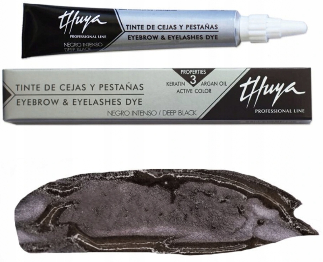 

Henna Thuya do brwi i rzęs Czarna deep black