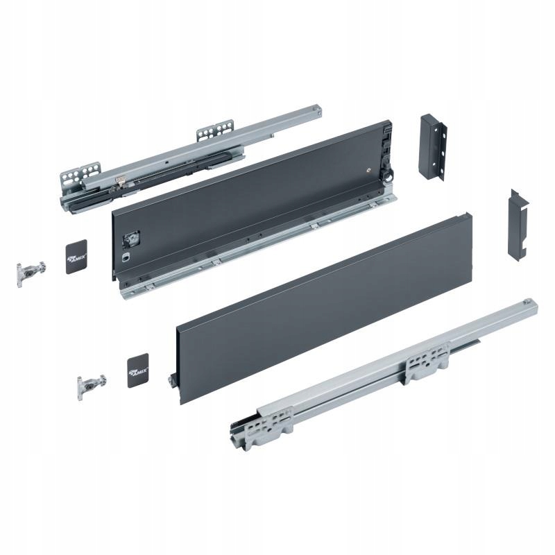 Szuflada Amix Elitebox 18mm Średnia 400/116 Antr.