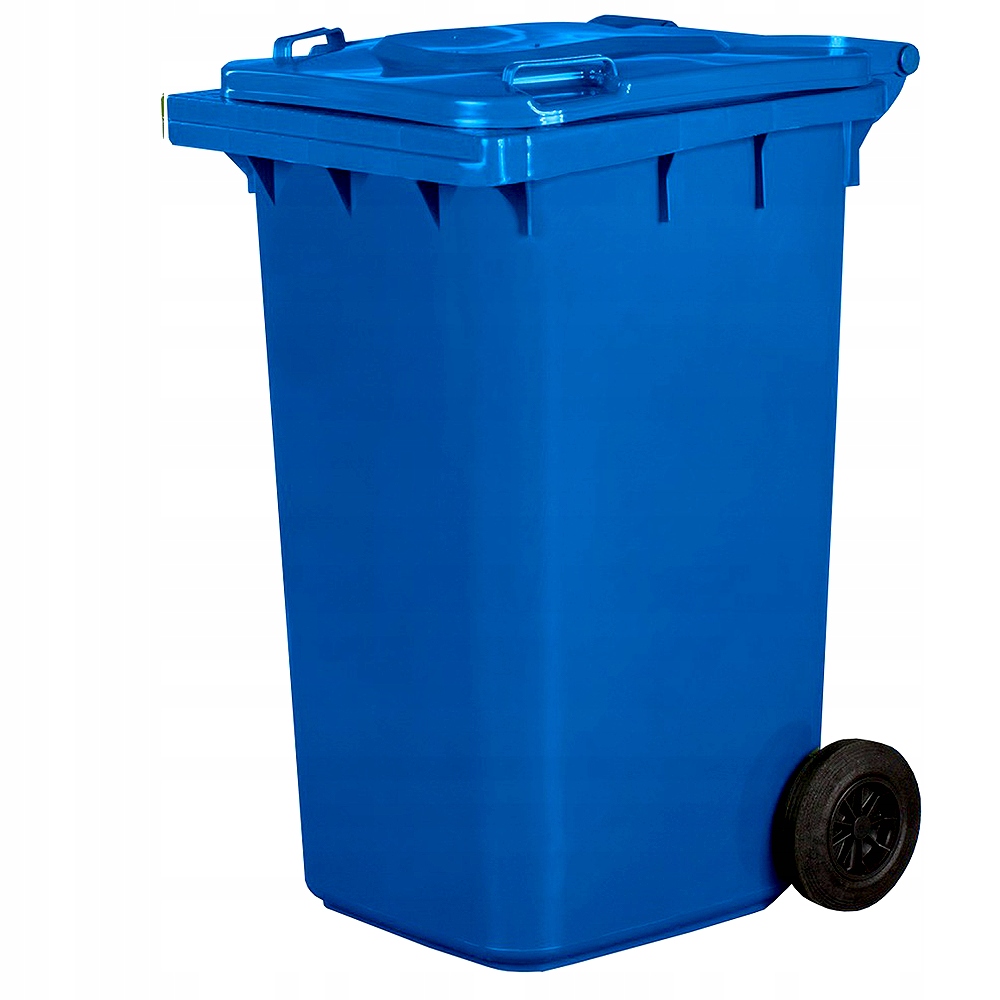 Pojemnik Kosz 240L Na Śmieci Odpady Niebieski