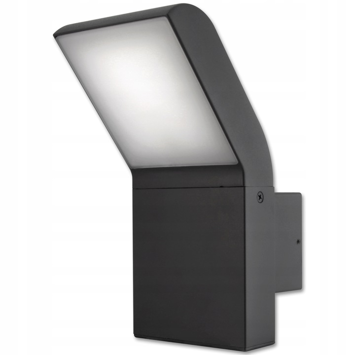 Venkovní Nástěnné Svítidlo Zahradní Fasádní Led Alu 12W IP54 24XLED Smd