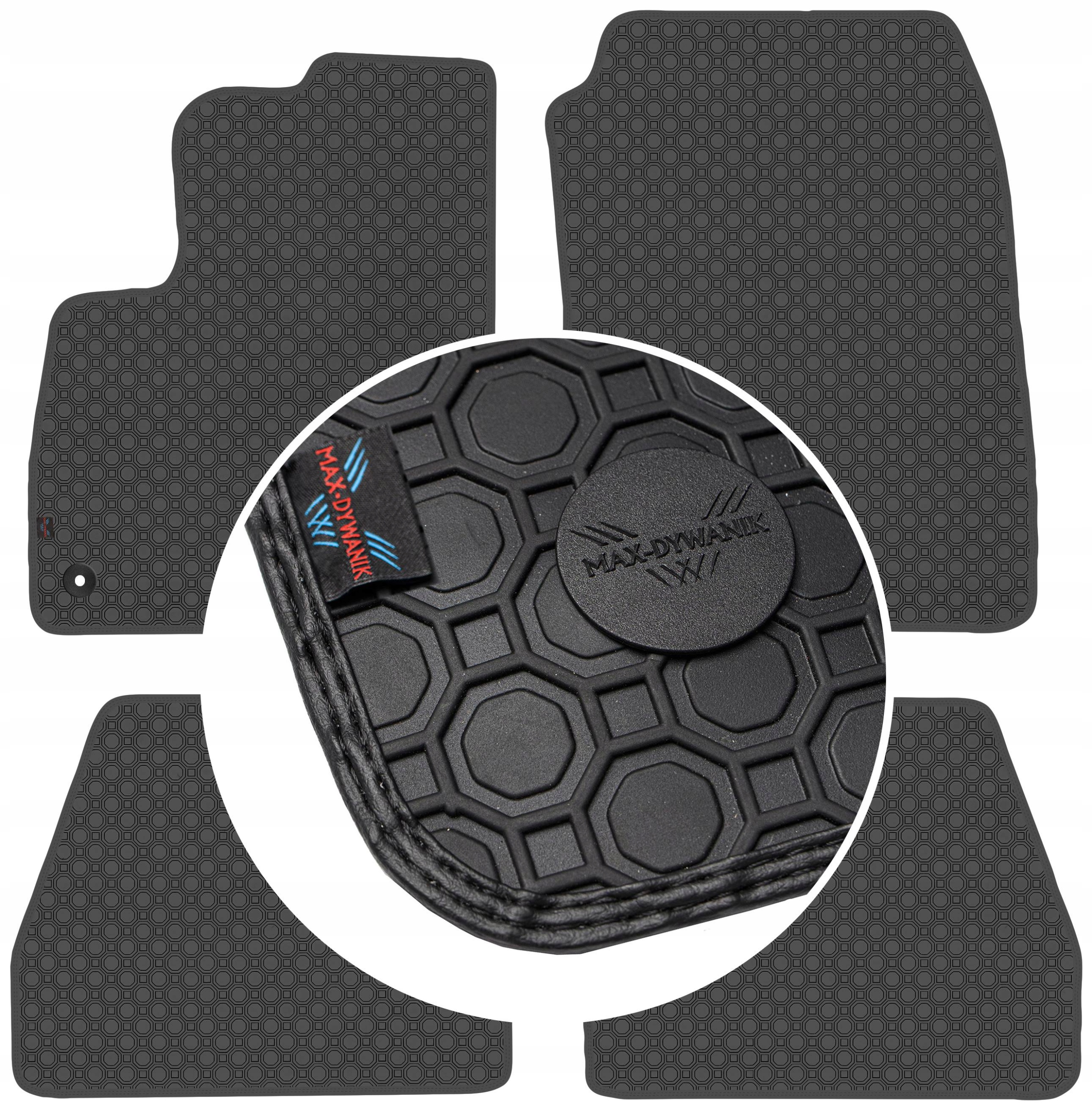 Ford Focus III 2011-2018 Koberce Čierne