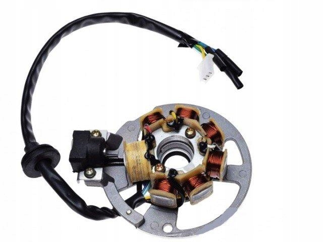 STATOR ISKROWNIK KEEWAY HURICANE 2T 6 KABLI 7 CEWE