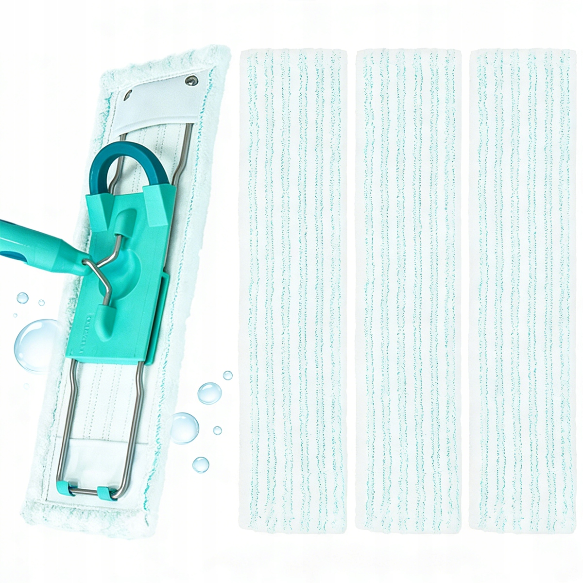Sada 3 ks pro Leifheit Leifheit Profi Micro Duo, vyměnitelný set pro mop