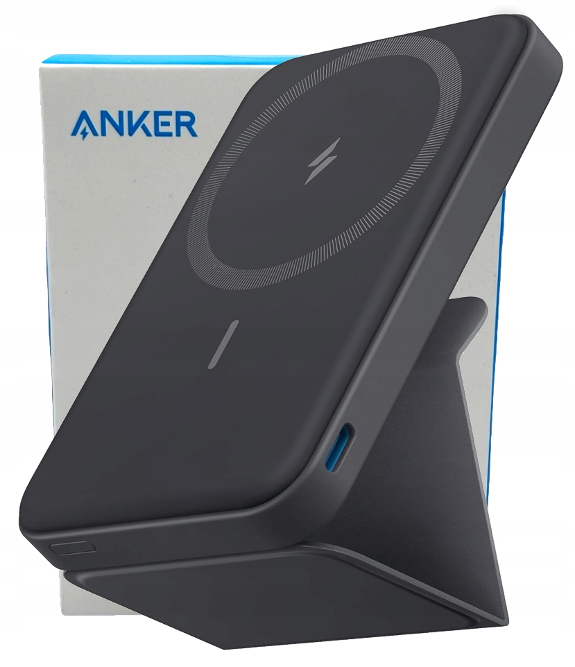 Skládací Magnetická Powerbanka Anker 622 Maggo 5000MAH Usb-c Pro Iphone A Android