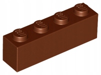 

Lego 3010 Brąz (reddish) 1x4 brick klocek Nowy 1sz