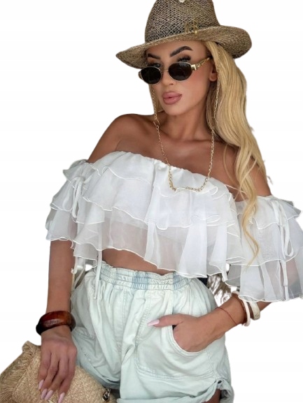 Top Capressa Just Unique Bílý Xs/s