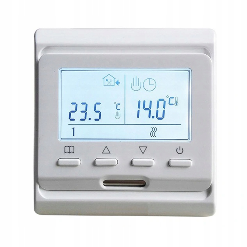 Regulátor Teploty Warmo E51 Nástěnný Regulátor Podlahového Vytápění