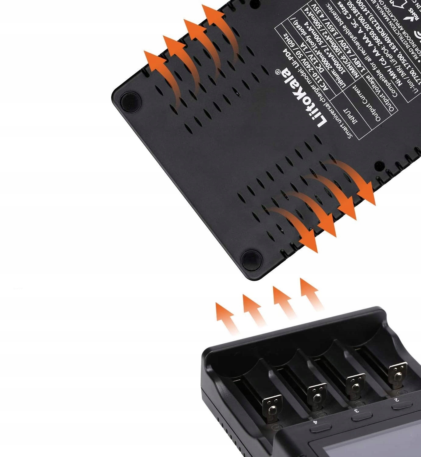 Ładowarka akumulatorów LiitoKala Lii-PD4 Li-Ion AA Model Lii-PD4