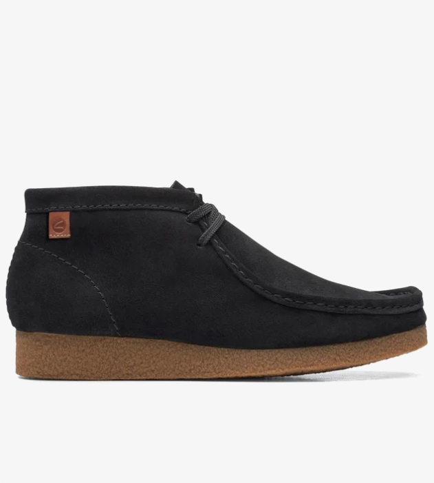 Clarks Kotníkové Boty Černé, Kožené, Šněrované Nad Kotník 47 6 Ma