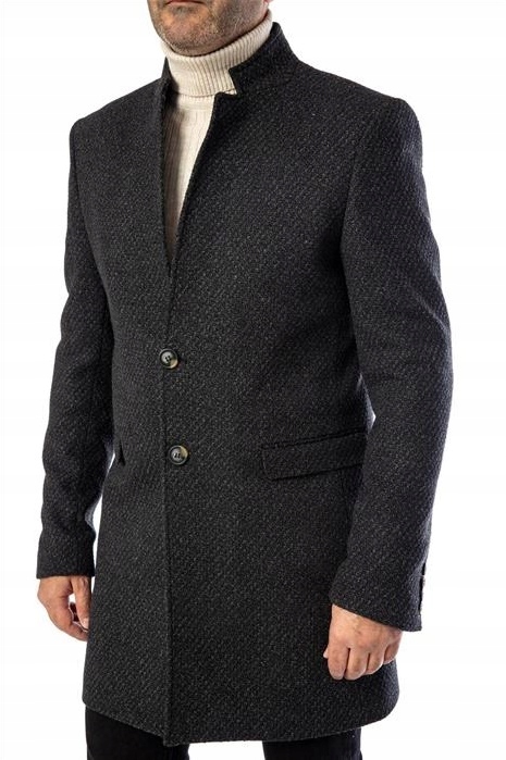 Elegantní Jarní Kabát 2v1 Černý S