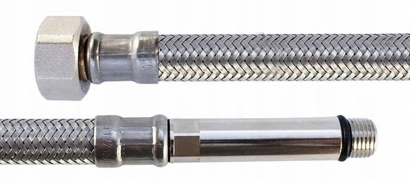 

Wężyk Nierdzewny Tucai Do Baterii 3/8xM10 100cm