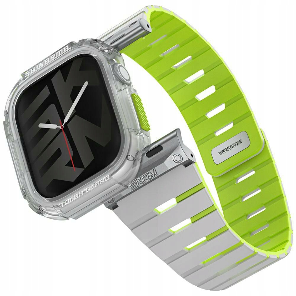 Pásek+pouzdro Skinarma Gemini pro Apple Watch 42 mm niteglow