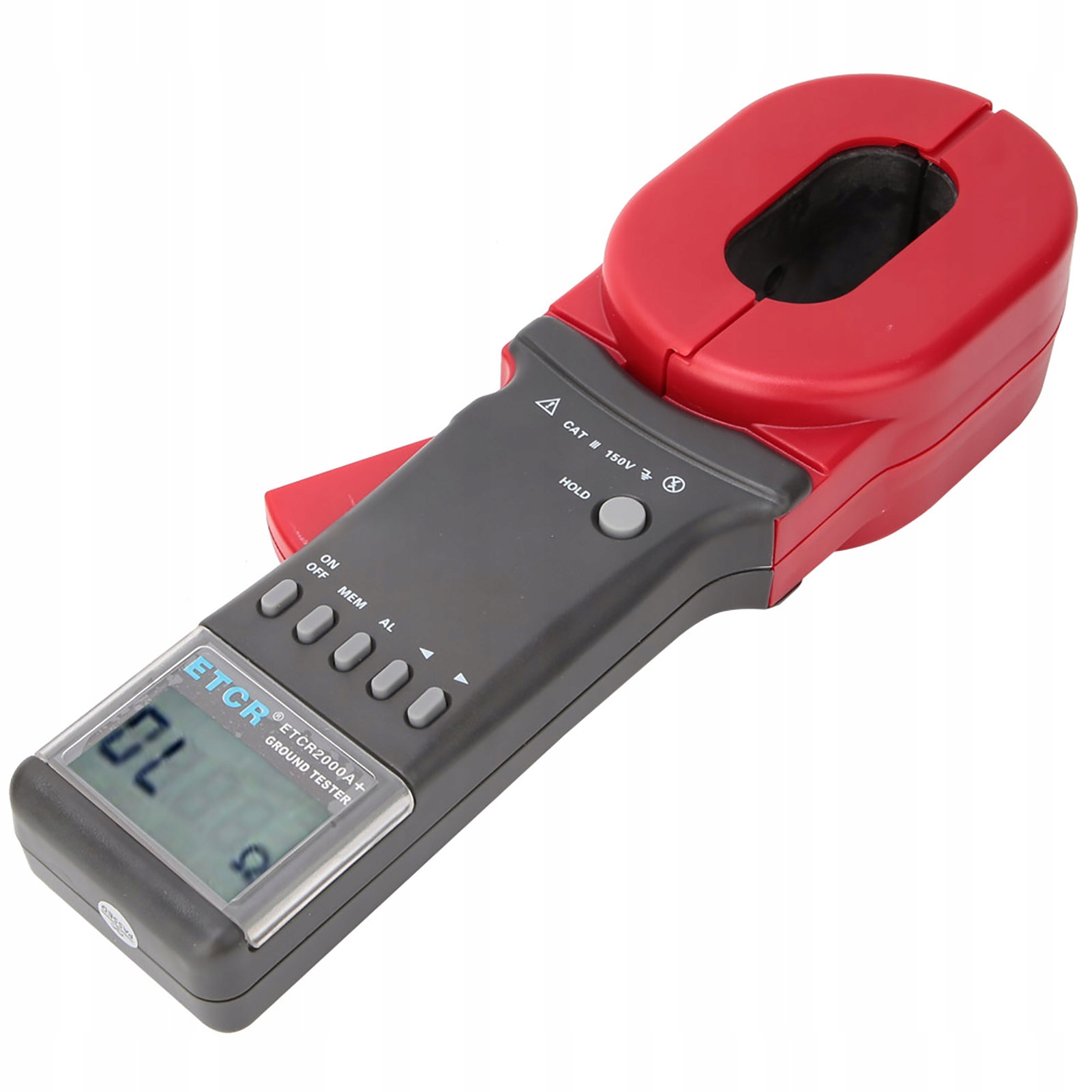 Digitálny Tester Uzemnenia, Multimeter, Kliešťový Merač S LCD Displejom