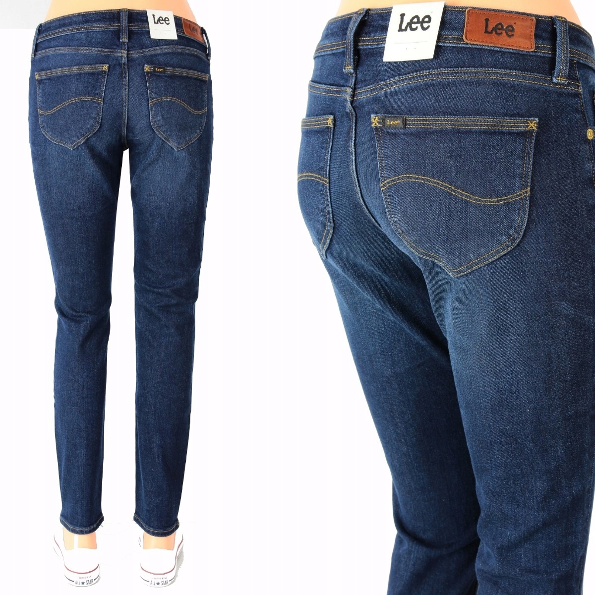 

Lee Emlyn Slim Jeansy Proste Spodnie W29 L35
