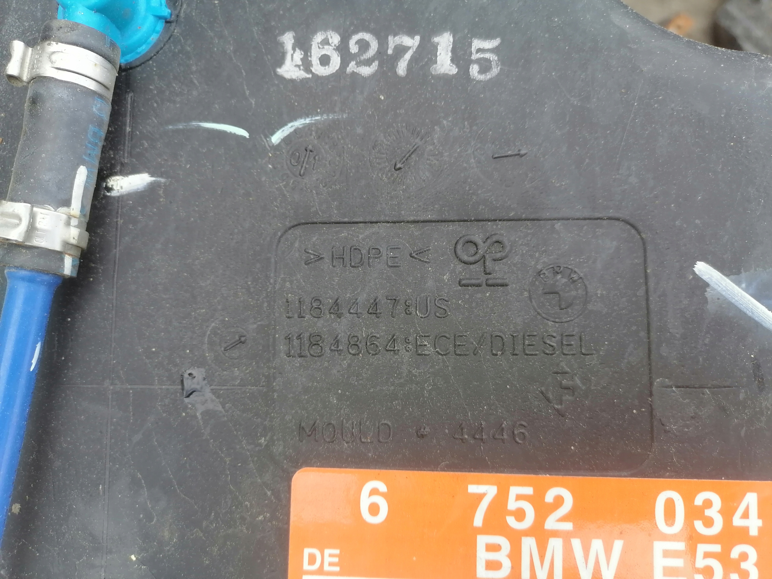 Réservoir eau BMW X5 E53 99-06r 6752034