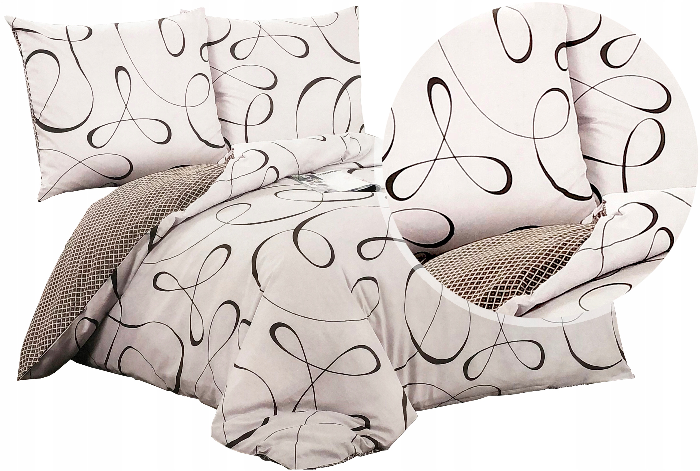 Pościel 160x200 Elway 100% Bawełna Komplet Pościeli Satynowej Nowe