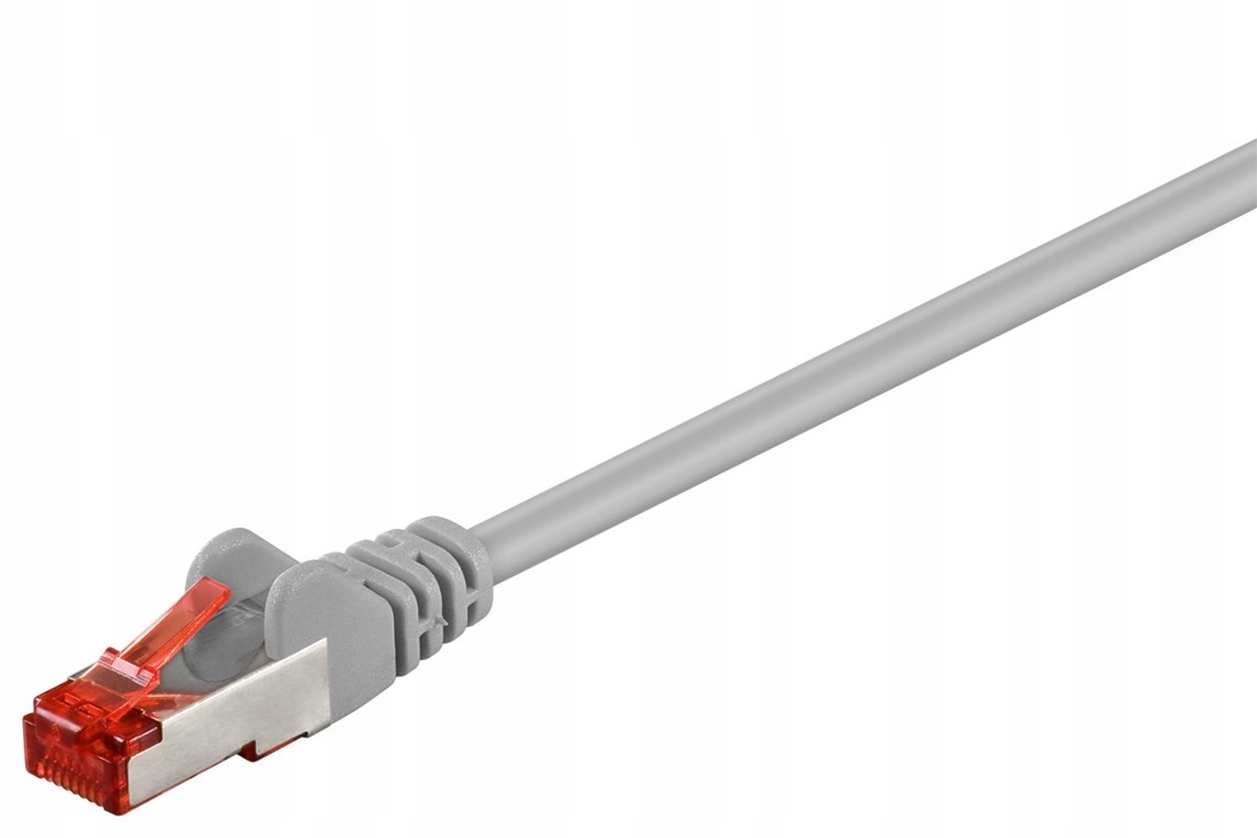 

Kabel łączący, CAT6 S/ftp, Szary 0.15m