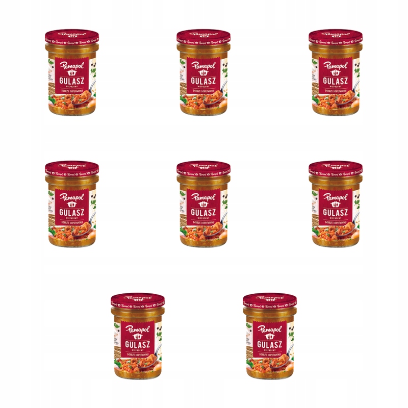 Pamapol – Vepřový guláš dobře dochucený 500 g X8