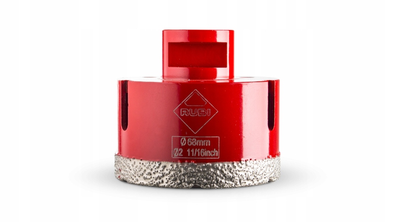 ZESTAW WIERTEŁ DIAMENTOWYCH DRYGRES RUBI 68923 Seria RI 06969