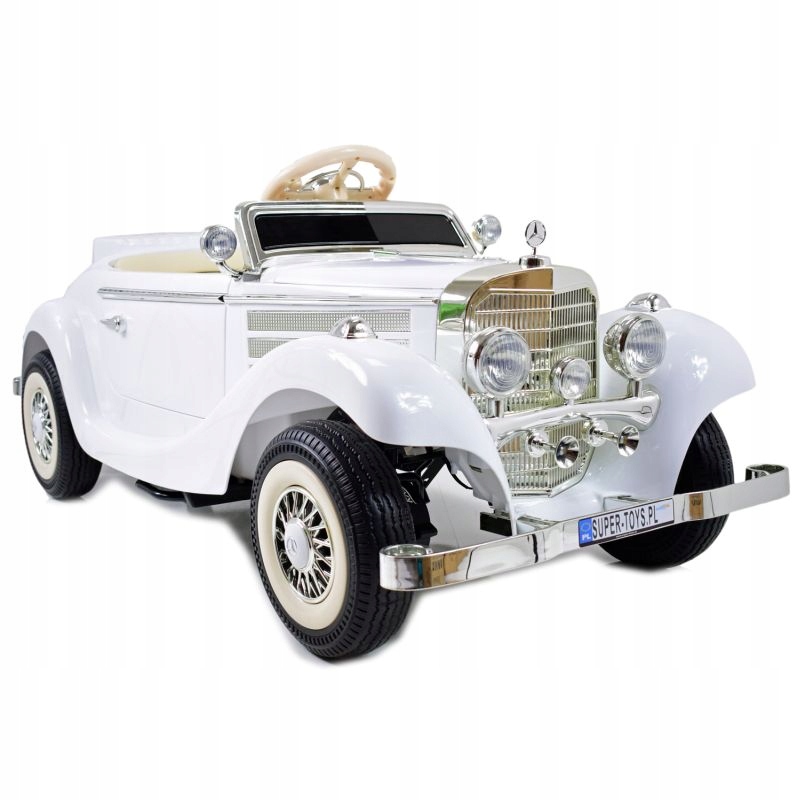 Mercedes Retro Typ 540K Dla Dziecka I Dla Rodzica, Miękkie Koła EVA,/A200