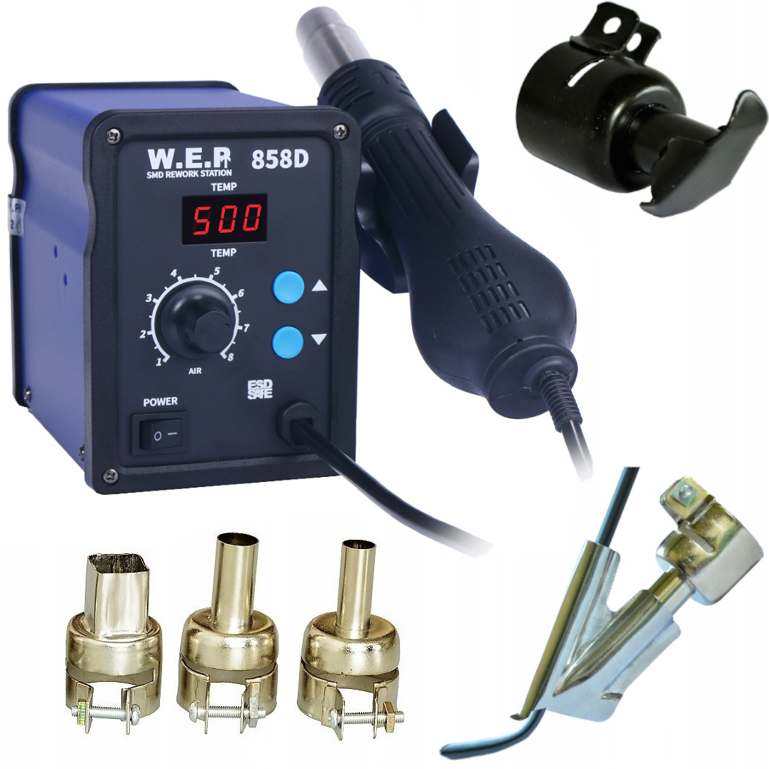 

Spawarka Plastiku Wep 858D +dysze +but +żelazko