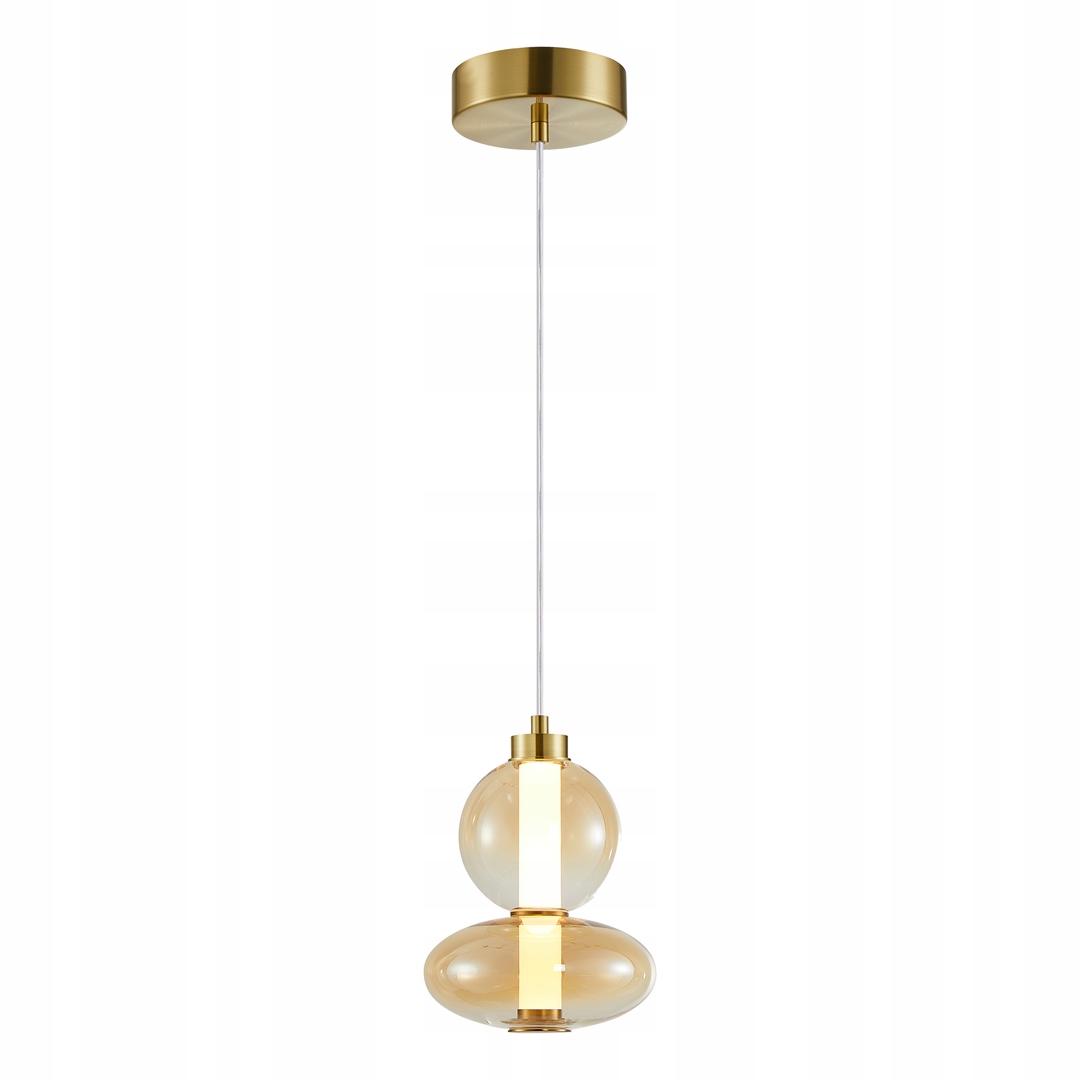 Závesná lampa Daphne Amber 12W