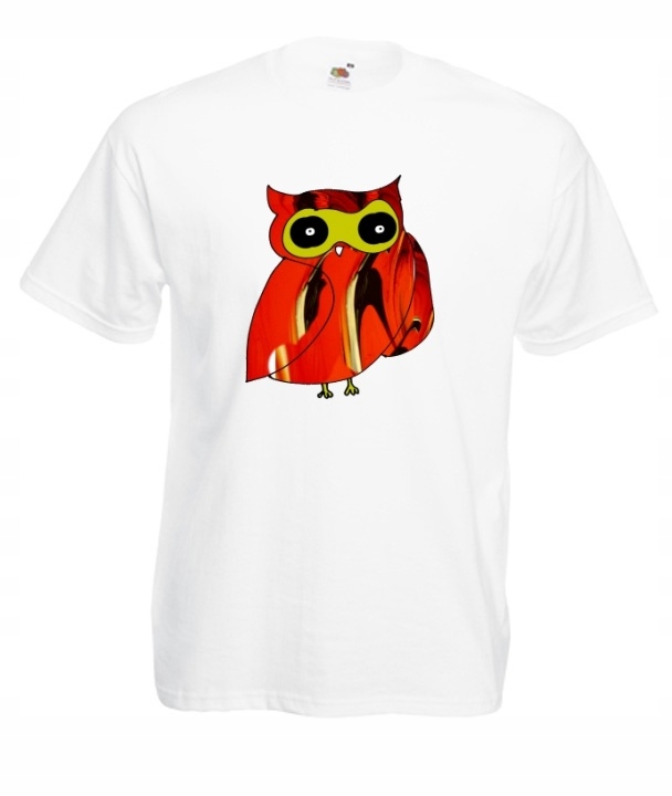 

Kolorowe Koszulki Sowa Sówka Sowy