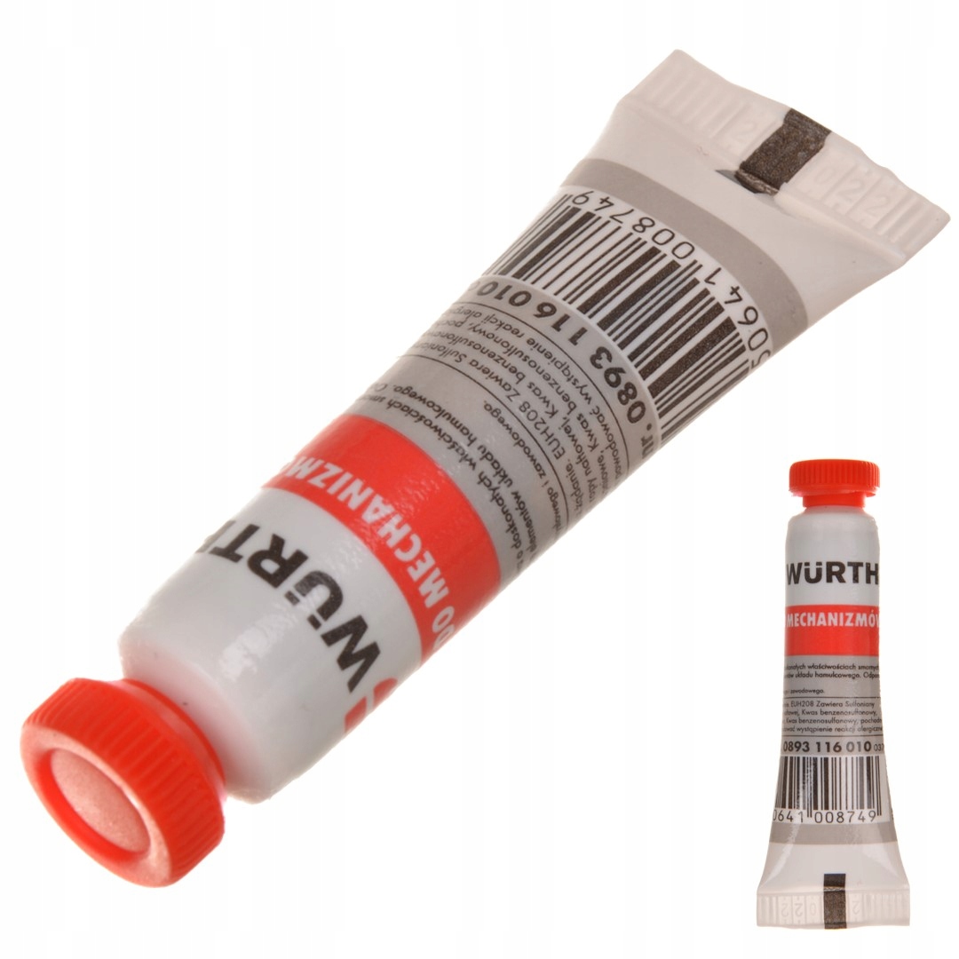 PASTA SMAR DO CYLINDERKÓW TŁOCZKÓW HAMULCOWY WURTH