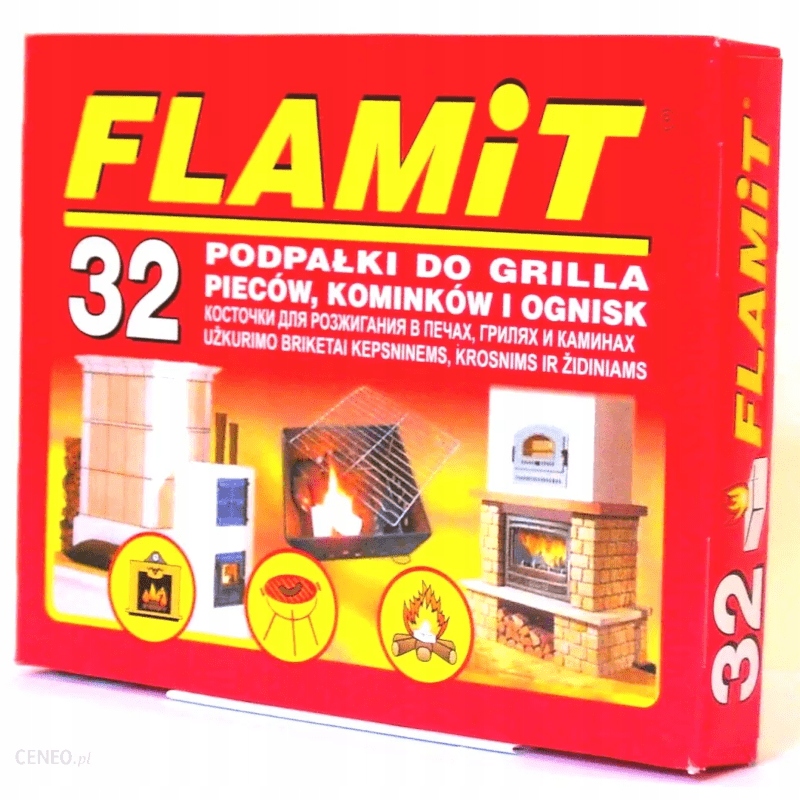 

Flamit Podpałka 32 Kostki Biała