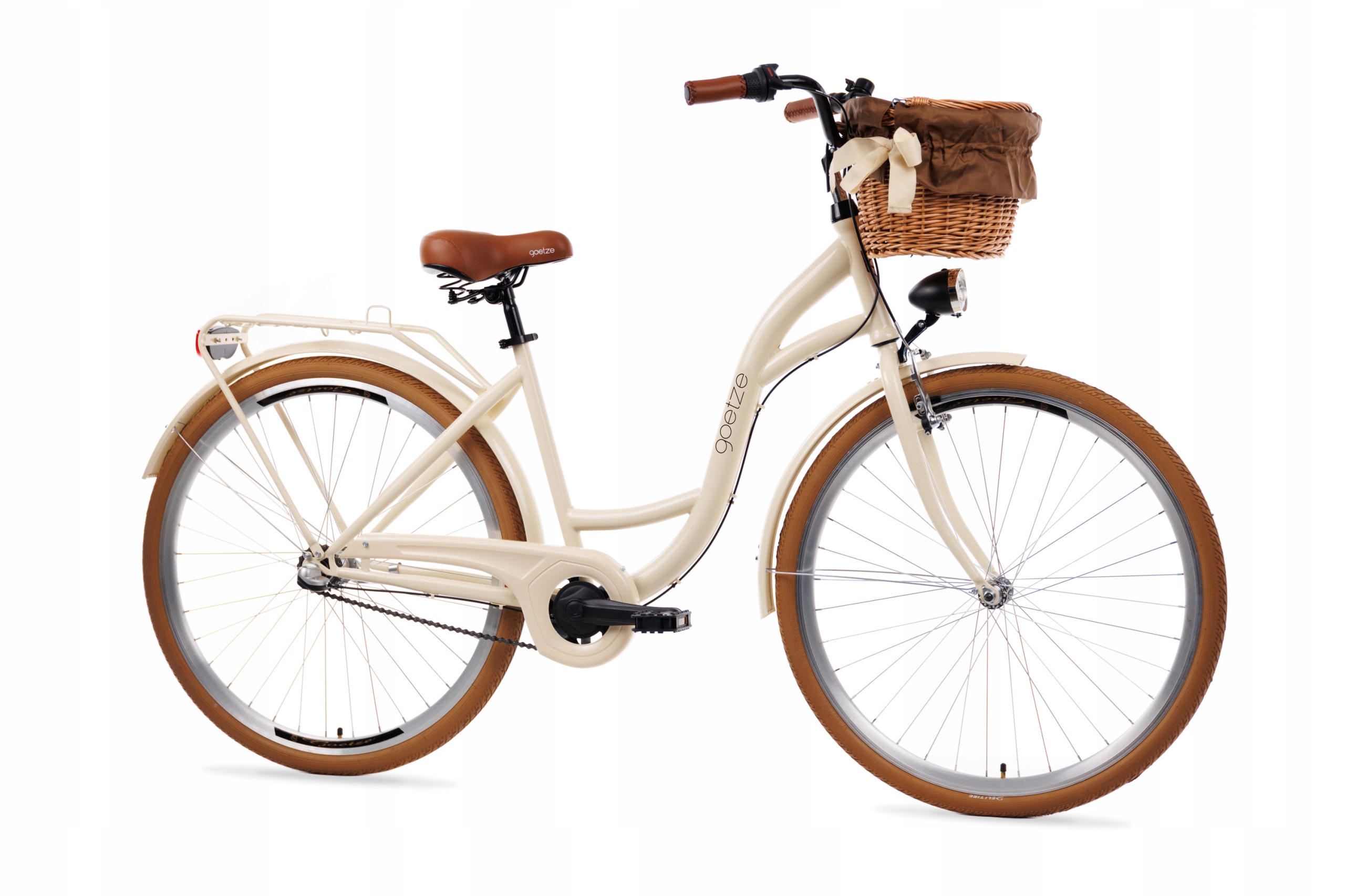 Rower miejski GOETZE Style 28 3b+kosz LEKKA DAMKA Rok produkcji 2022