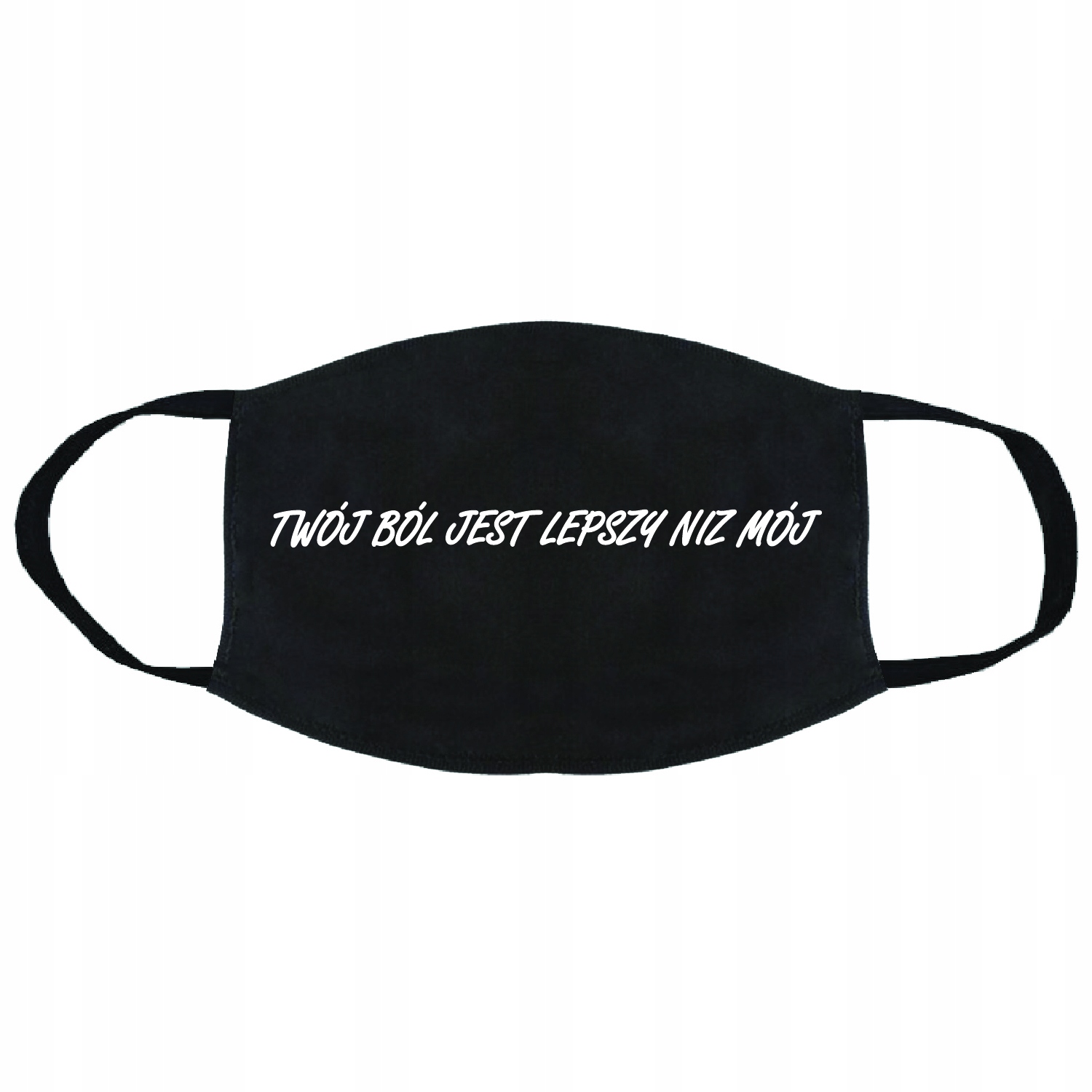 

Maseczka Bawełniana Twój Ból Jest Lepszy Niż Mój