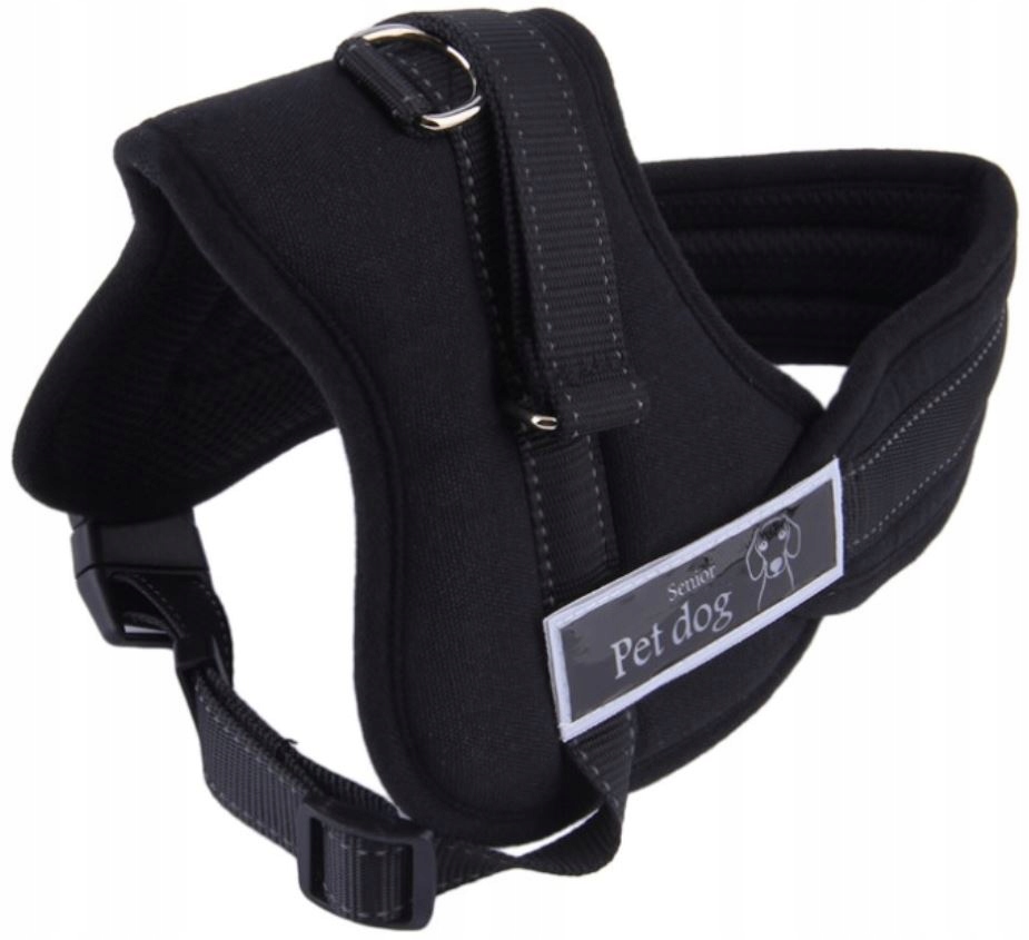 

Szelki dla psa mocne XL 80-110cm Senior Dog Czarne