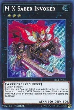 Yu-Gi-Oh! TCG: M-X-Saber Invoker (BLRR)