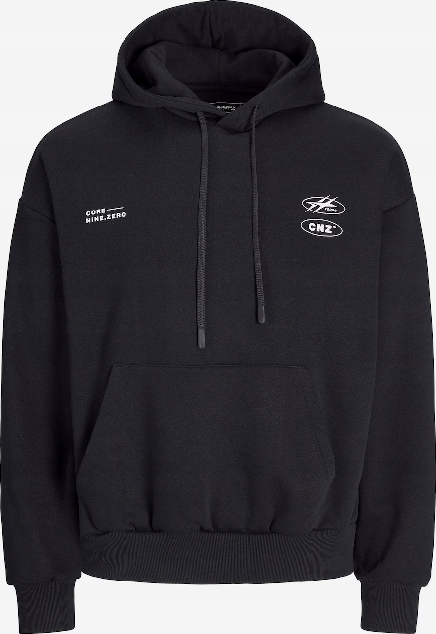 Jack & Jones Sportovní halenka 'JCOCnz Berlin' v barvě Černá XL