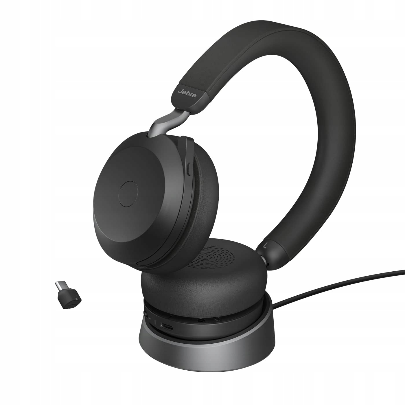 Jabra Evolve2 75 Wireless Pc Headset with Charging