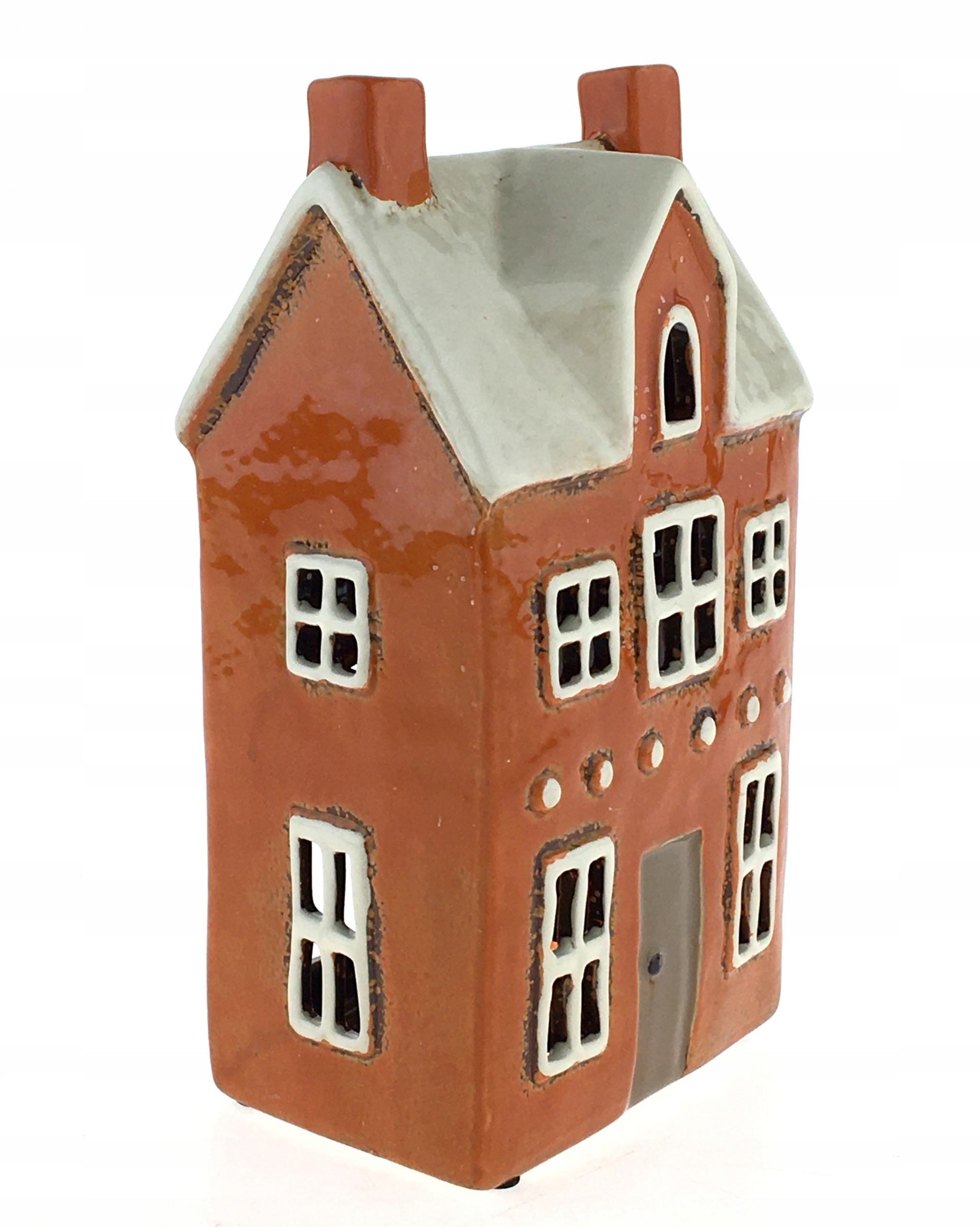 DOMEK CERAMICZNY LAMPION ŚWIECZNIK * Marka inna