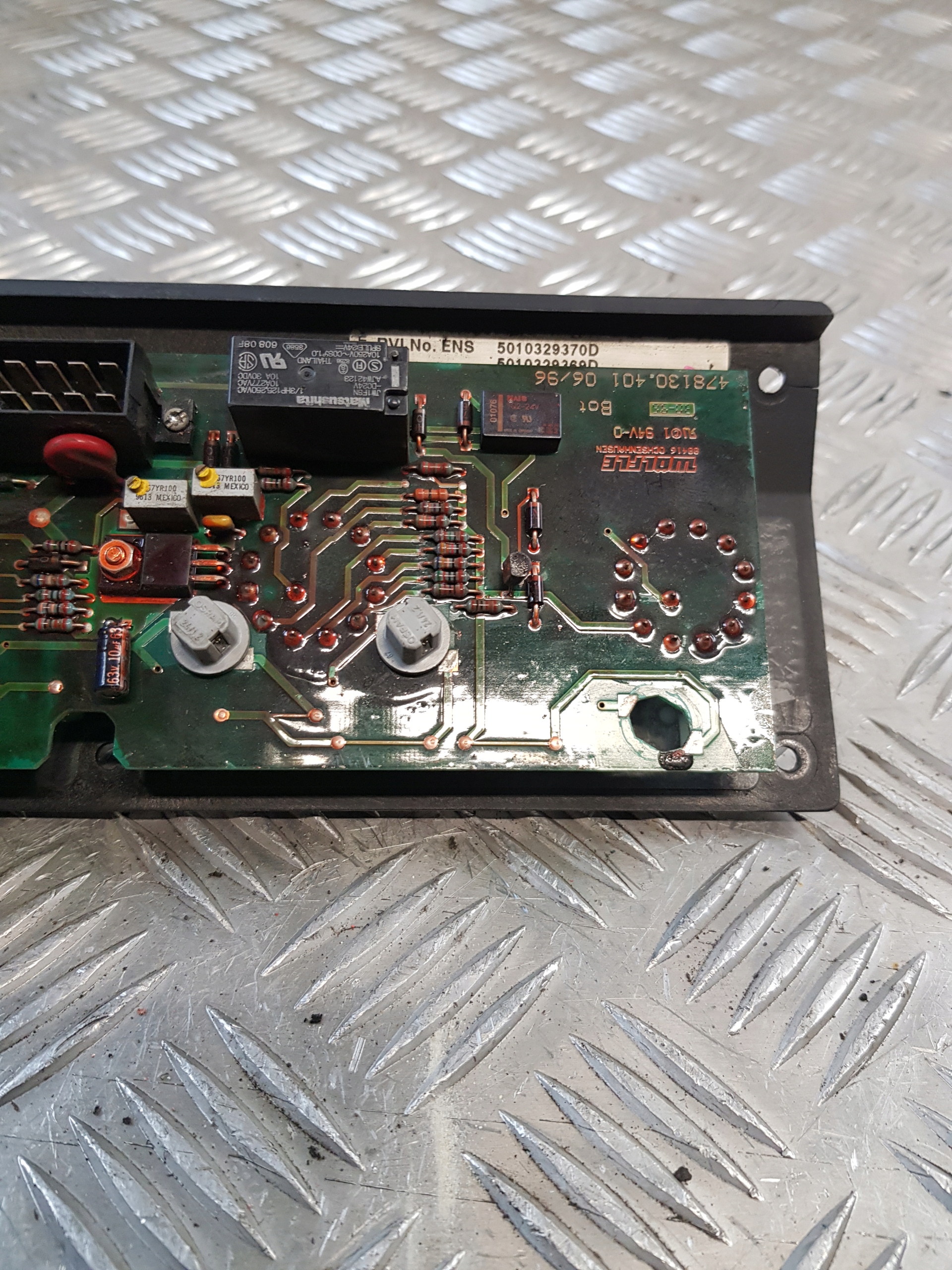control panel air conditioning devices RVI 5010329370D DO AUTOBUSU